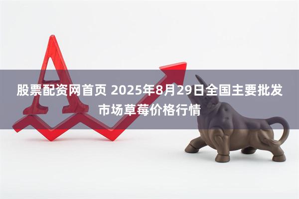 股票配资网首页 2025年8月29日全国主要批发市场草莓价格行情